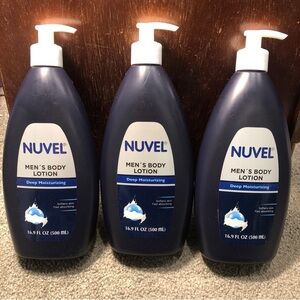 X3 Nuvel Men’s Body Lotion Deep Moisturizing, Softens Skin Fast Absorbing 16.9oz